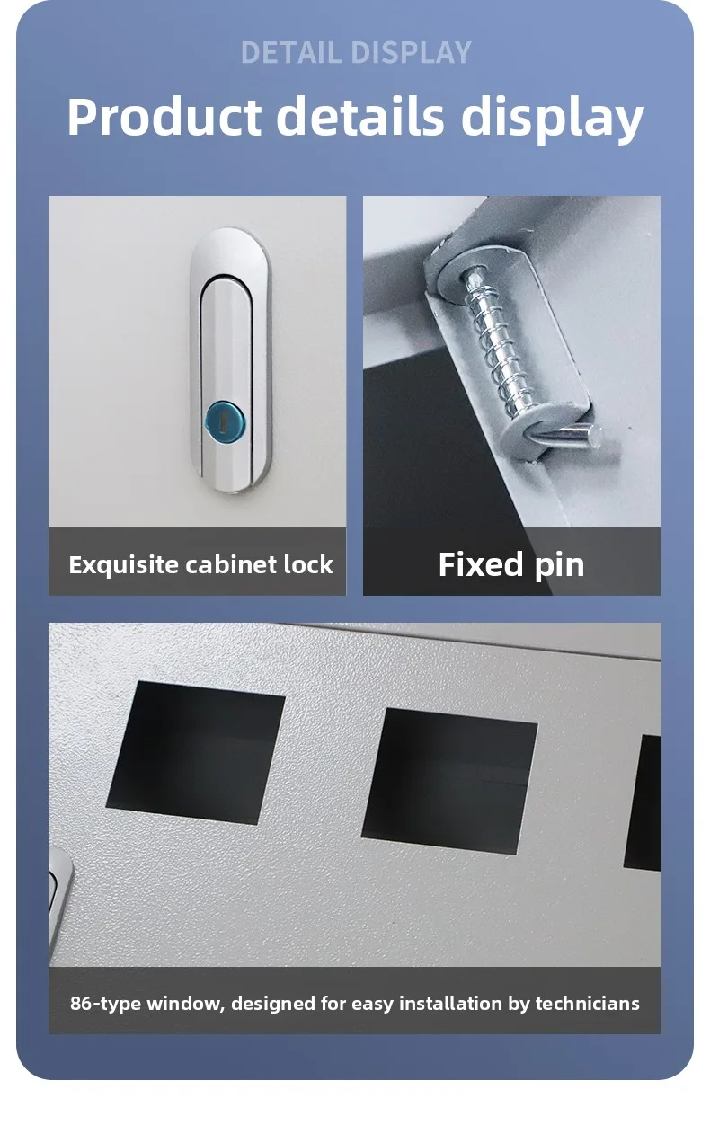 Iron Indoor Concealed-Mounted Embedded Electricity Meter Box