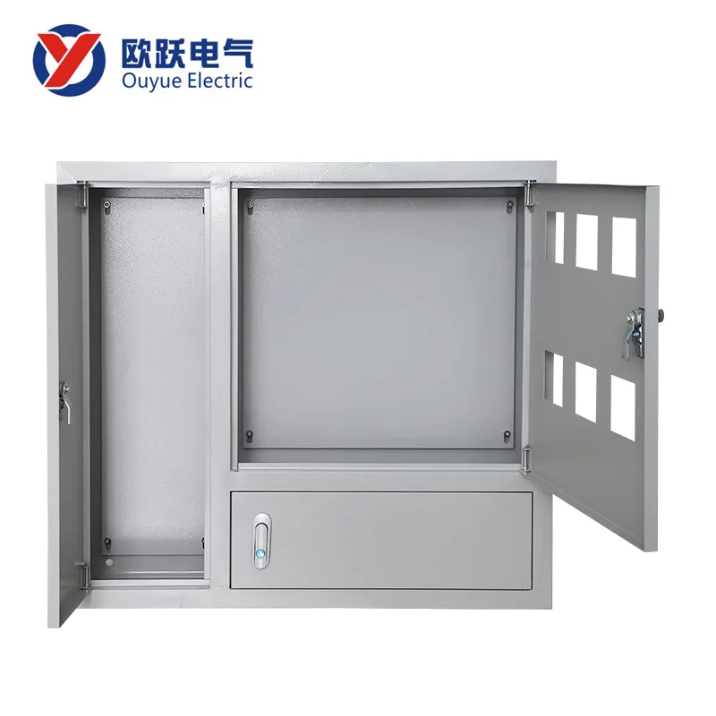 Kotak Meteran Listrik Tersembunyi Dalam Ruangan Besi